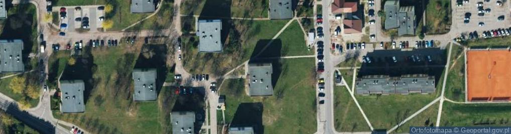 Zdjęcie satelitarne Handel Okrężnyart Spożywczymi i Przemysłowymi