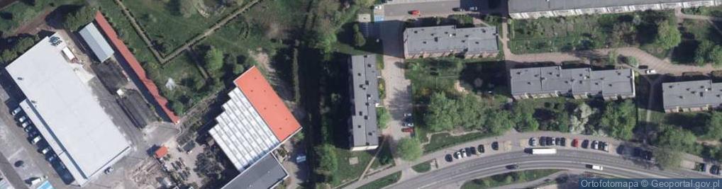 Zdjęcie satelitarne Handel Okrężny