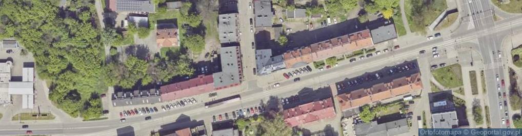 Zdjęcie satelitarne Handel Opałem