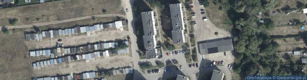 Zdjęcie satelitarne Handel Przemysłowy Usługi Budowlane