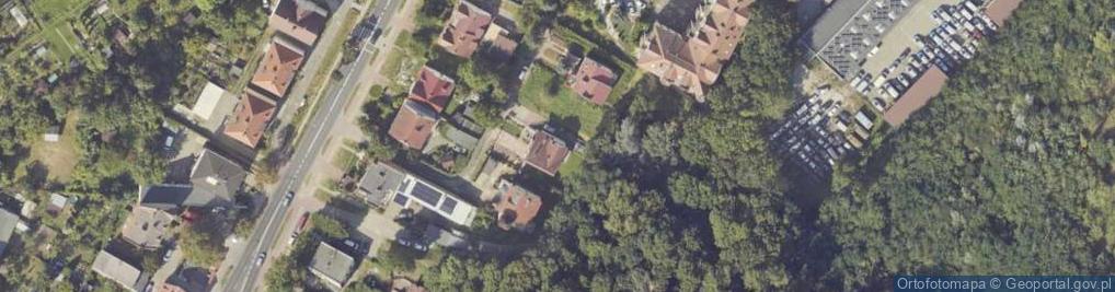 Zdjęcie satelitarne Handel Sprzedaż Art Spożywczych Tytoniowych Arkadiusz Jakubiec