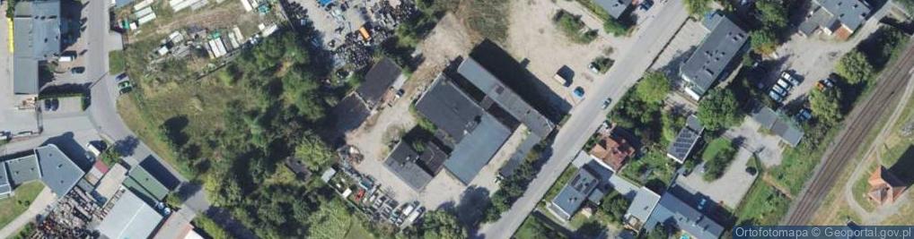 Zdjęcie satelitarne Handel Środkami Transp i Wózkami Widł Rybarczyk Teresa Rybarczyk B