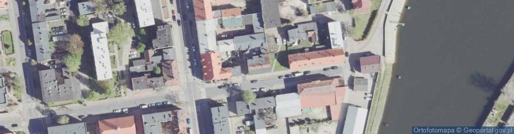 Zdjęcie satelitarne Handel Usługi Elektryczne Elpromat Nowa Sól Ryszard Kieroński