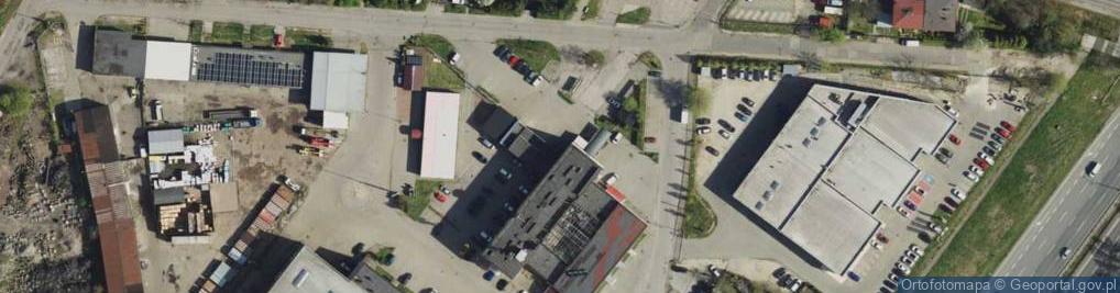 Zdjęcie satelitarne Handel Usługi Matt