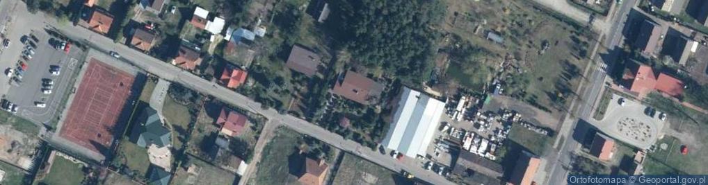 Zdjęcie satelitarne Handel - Usługi Mrozowski Janusz