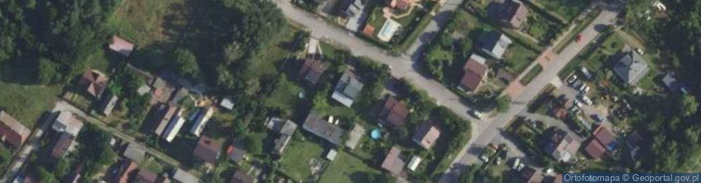 Zdjęcie satelitarne Handel-Usługi Piotr Pecura