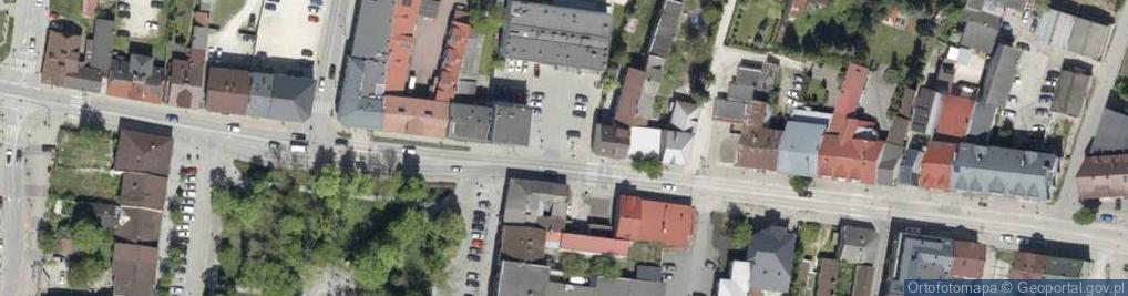 Zdjęcie satelitarne Handel Usługi Produkcja Dom Kurzep M Polakowski J Berliński J