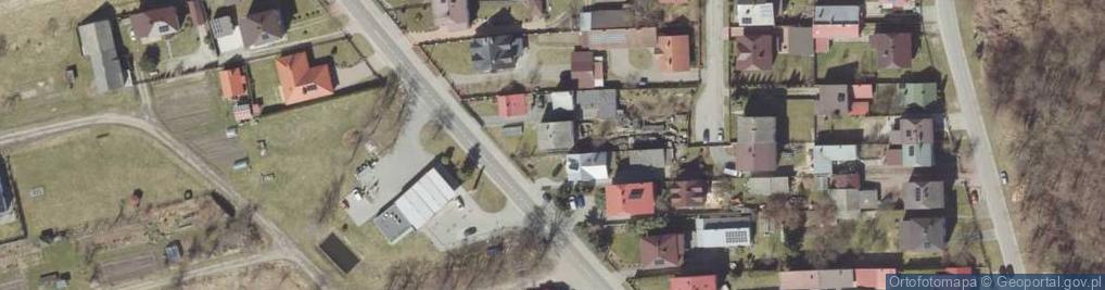 Zdjęcie satelitarne Handel- Usługi - Zofia Portka