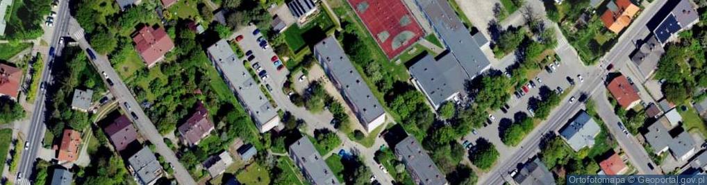 Zdjęcie satelitarne Handel Usługi