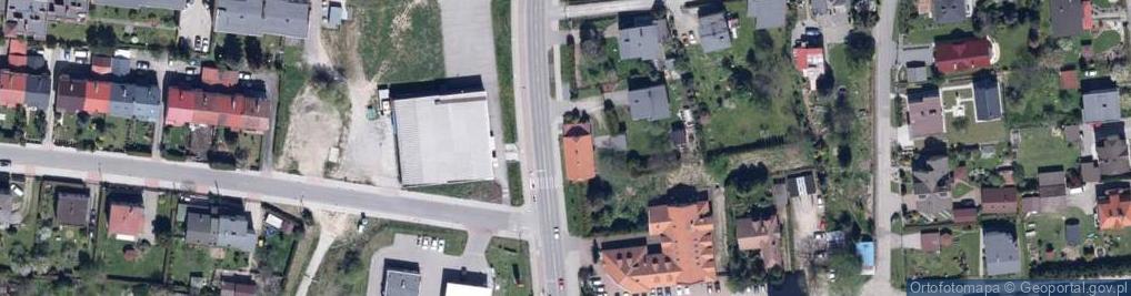 Zdjęcie satelitarne Handel Zdrową Żywnością
