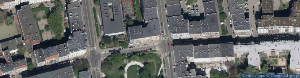 Zdjęcie satelitarne Handlowa