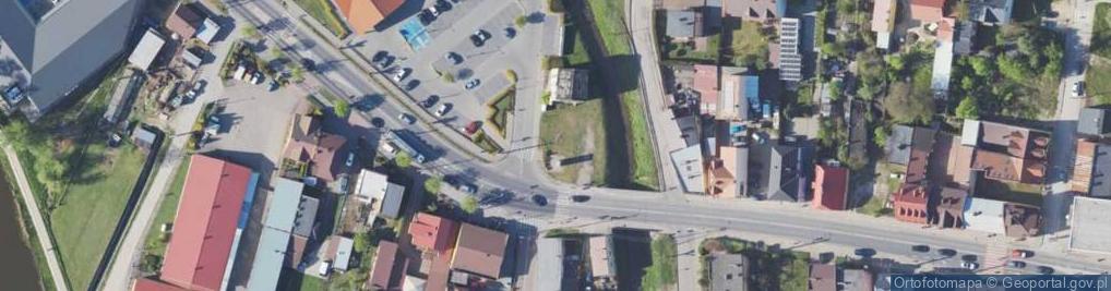 Zdjęcie satelitarne Handlowo Usługowa Agromech Klat Jan Jóźwiak Krzysztof Lewandowski Przemysław Ruta Ryszard