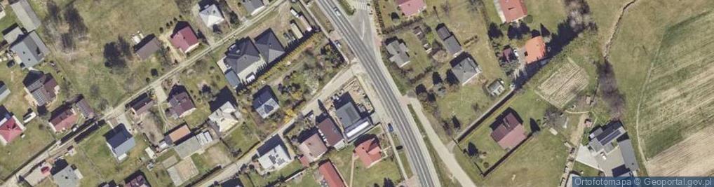 Zdjęcie satelitarne Handlowo Usługowa Marecki