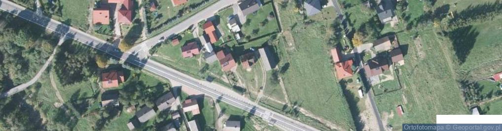 Zdjęcie satelitarne Handlowo Usługowa Pako A Pyka R Kąkol S Trzop