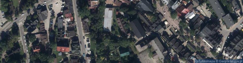 Zdjęcie satelitarne Handlowo Usługowa Pamiątki Gabi