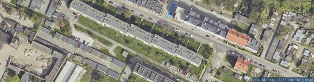 Zdjęcie satelitarne Handlowo Usługowa Trans Mal