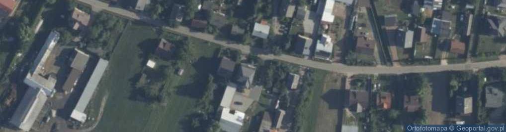 Zdjęcie satelitarne Handlowo Usługowa