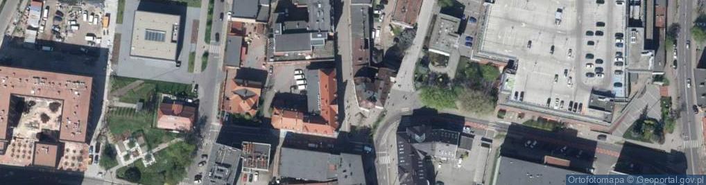 Zdjęcie satelitarne Handlowo Usługowa