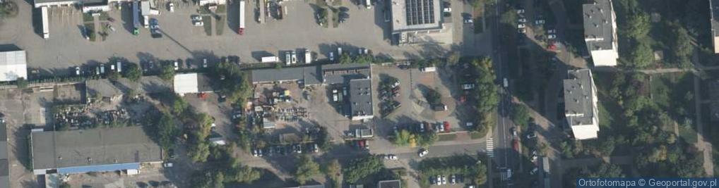 Zdjęcie satelitarne Hanna Dyba Przedsiębiorstwo Budowlano-Inżynieryjne Kaja