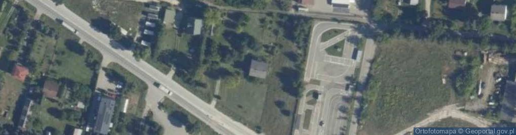 Zdjęcie satelitarne Hanna Ewa Litwiniak 1) Rider Truck-Stop 2)Csjo Centrum Edukacyjne