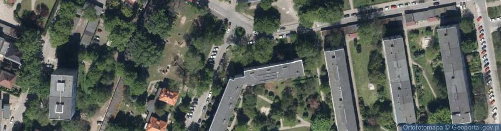 Zdjęcie satelitarne Hanna Kabzińska Indywidualna Specjalistyczna Praktyka Lekarska