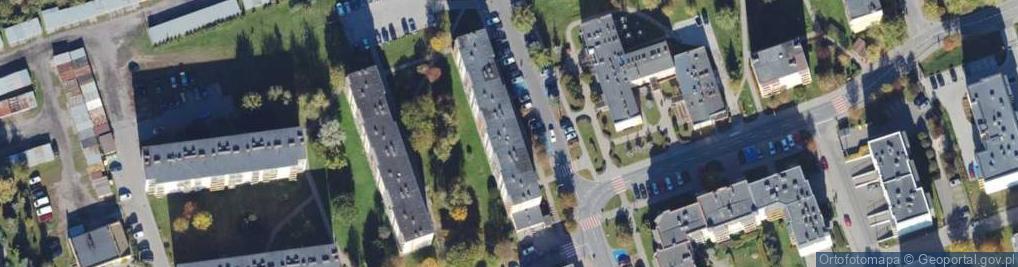 Zdjęcie satelitarne Hanna Sikorska Indywidualna Praktyka Pielęgniarska