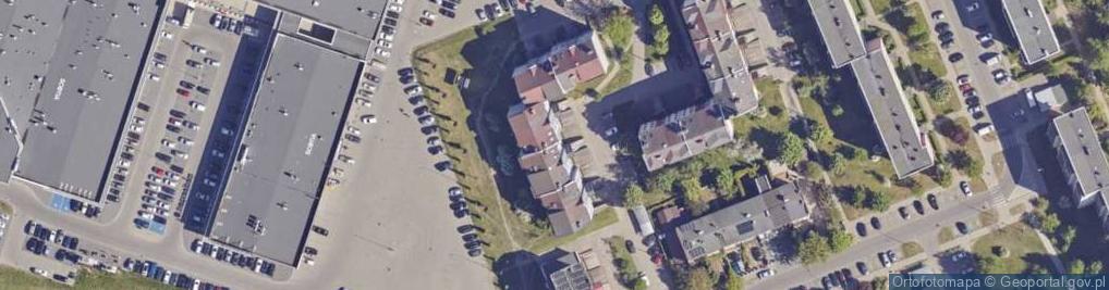 Zdjęcie satelitarne Hanna Stanisława Bruździak Firma Handlowa