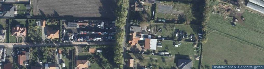 Zdjęcie satelitarne Henryk Błochowiak Przedsiębiorstwo Produkcyjno -Handlowo- Usługowe Hesko