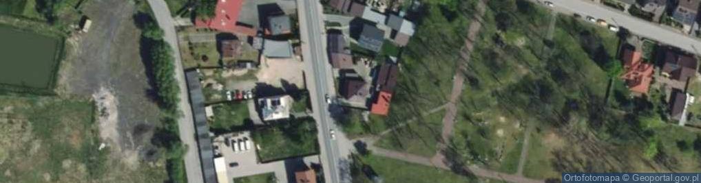 Zdjęcie satelitarne Henryk Tkaczyński Zakład Produkcyjno - Handlowy Polwarz