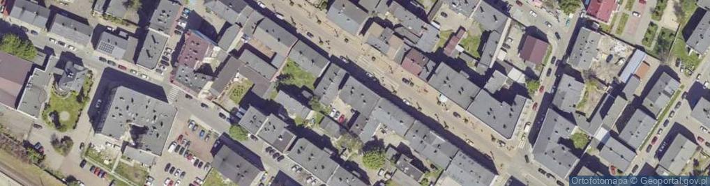 Zdjęcie satelitarne Hlousek