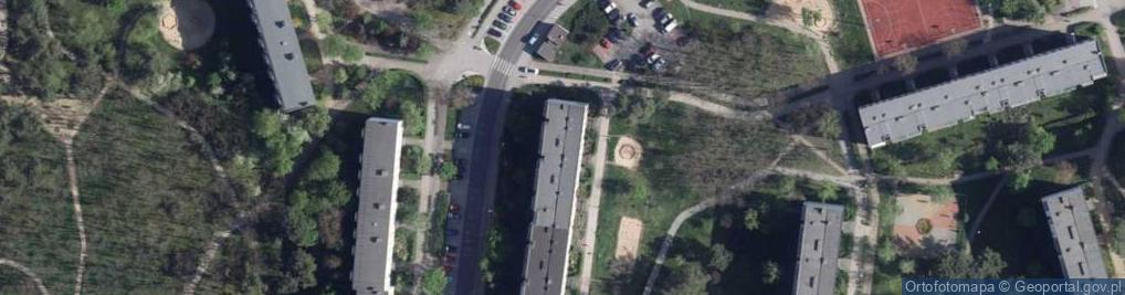 Zdjęcie satelitarne Hodowla Psów Rasowych Kossakowski Przemysław