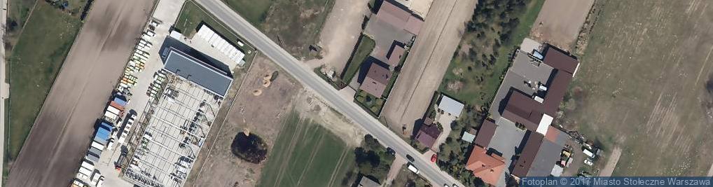 Zdjęcie satelitarne Hodowlano Rolnicza Spółdzielnia Dawidy w Dawidach