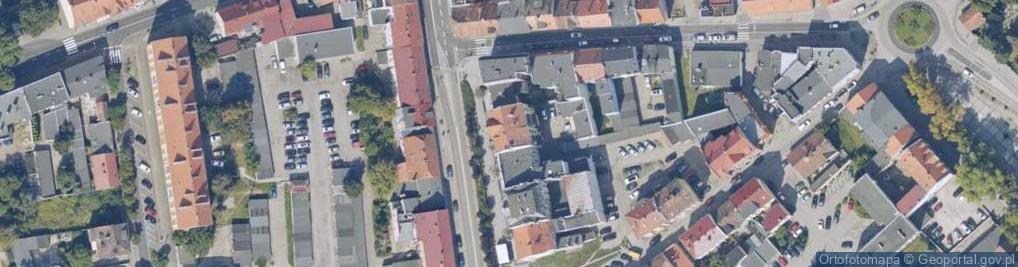 Zdjęcie satelitarne Horelik Aldona P H U A F Horelik