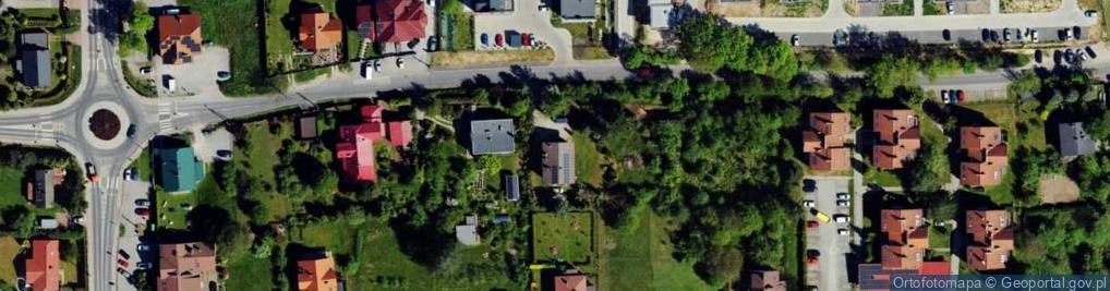 Zdjęcie satelitarne Hortus Pala Ambroży Budzyński Sławomir