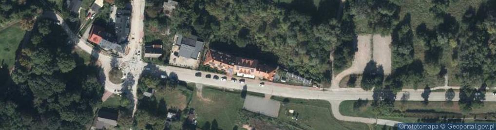 Zdjęcie satelitarne Hotel Restauracja "Karczówka" Rębosz Ryszard