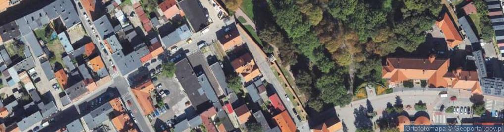 Zdjęcie satelitarne Hotelik Sikora Andrzej