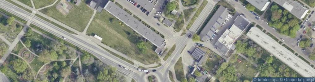 Zdjęcie satelitarne Hryniów S.Transport, Dzierżoniów