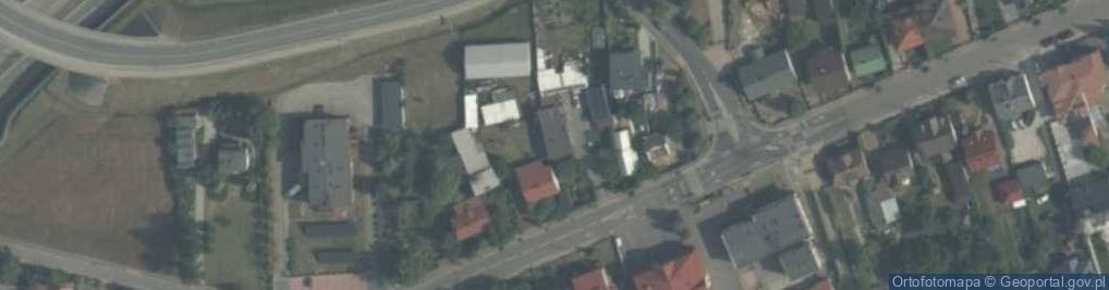 Zdjęcie satelitarne Hubert Niewola Handel Art Przemysłowymi