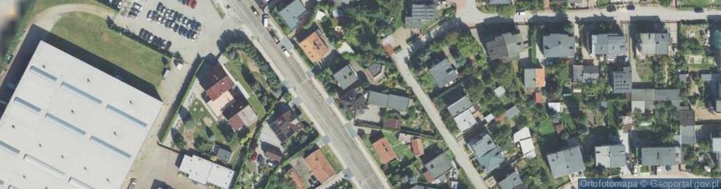 Zdjęcie satelitarne Hudak Michał Handel Produkcja Hurt Detal Wielobranżowy