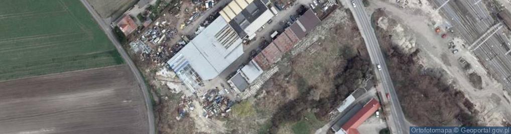Zdjęcie satelitarne Hurt Det Sprzed Art Budowl Przemysł Gaja Niemiec Dorota Import Export