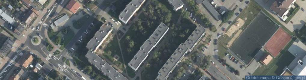 Zdjęcie satelitarne Hurt Detal Daria Klemenska Damian Musialski Kościan