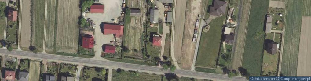 Zdjęcie satelitarne Hurt-Detal Materiałów Budowlanych, Nawozów, Pasz i Art.do Produkcji Rolnej - Jan Pawlak