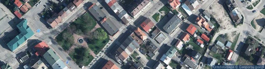 Zdjęcie satelitarne Hurt Detal Obuwia Dana 21 200 Parczew ul Plac Wolności 43 Iwanejko Danuta Mieczysława