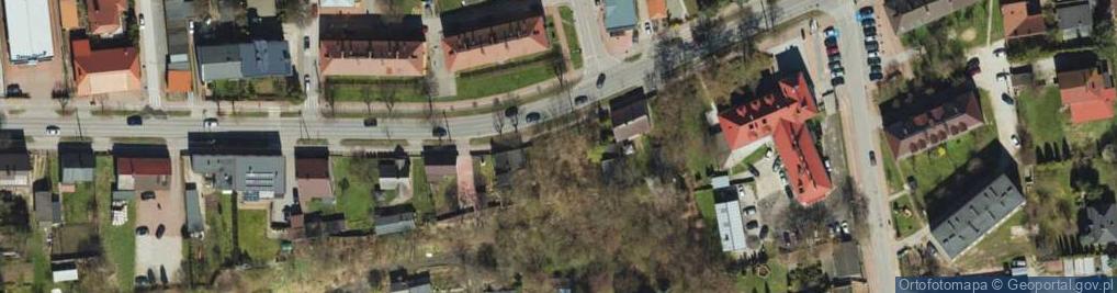 Zdjęcie satelitarne Hurtowa i Detal Sprzedaż Tkanin w Punkcie Stałym Handlu Obwoź Tańczyk K