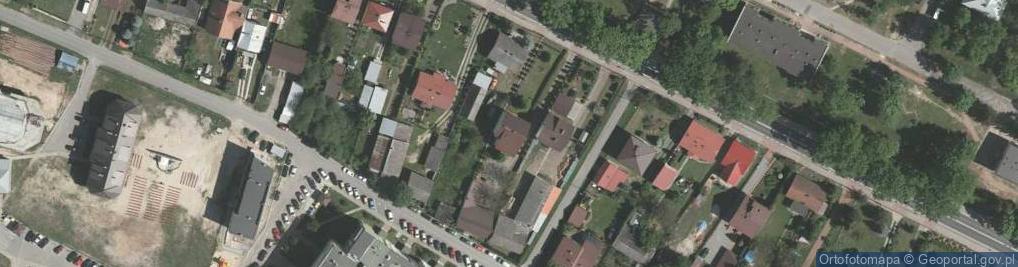 Zdjęcie satelitarne Hurtownia Andrex Art Spożywcze Przemysłowe i Tytoniowe