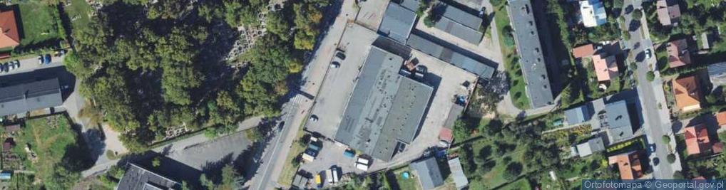 Zdjęcie satelitarne Hurtownia Art Przemysłowo Chemicznych