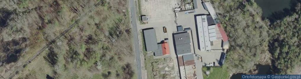 Zdjęcie satelitarne Hurtownia Art Spożywczo Przemysłowych Budrem