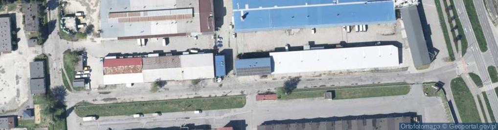 Zdjęcie satelitarne Hurtownia Artykułów Przemysłowych Wajam Waldemar Jamróz