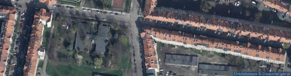 Zdjęcie satelitarne Hurtownia Artykułów Spożywczych i Przemysłowych