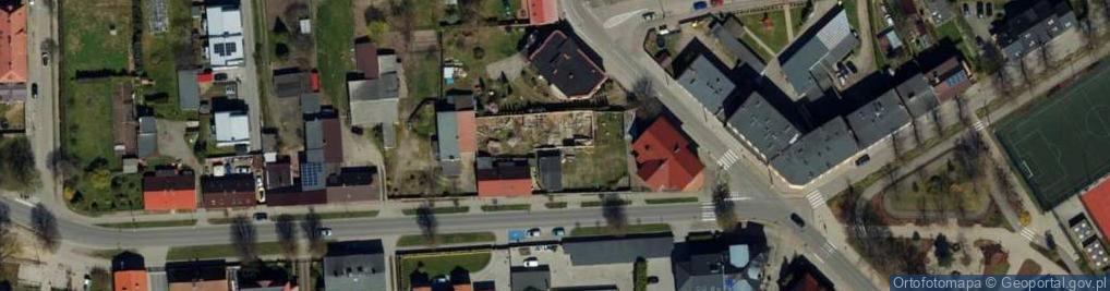 Zdjęcie satelitarne Hurtownia Artykułów Spożywczych Kawon Jan Żmudzki Zbigniew Żmudzki